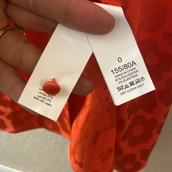 NWT Kate Spade Poppy Field jacquard dress - Picture 11 of 15